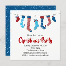 Weihnachtsfeier Strumpf