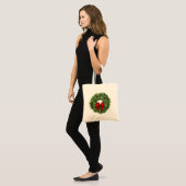 Weihnachtsfeier Tasche mit Weihnachtsfeiertag (Vorderseite (Model))