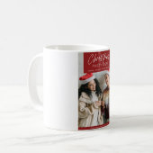 Weihnachtsfeier Tasse (Vorderseite Links)