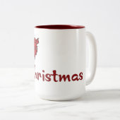 Weihnachtsfeier - Tasse (VorderseiteRechts)