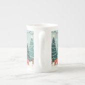 Weihnachtsfeier Tasse (Rückseite)