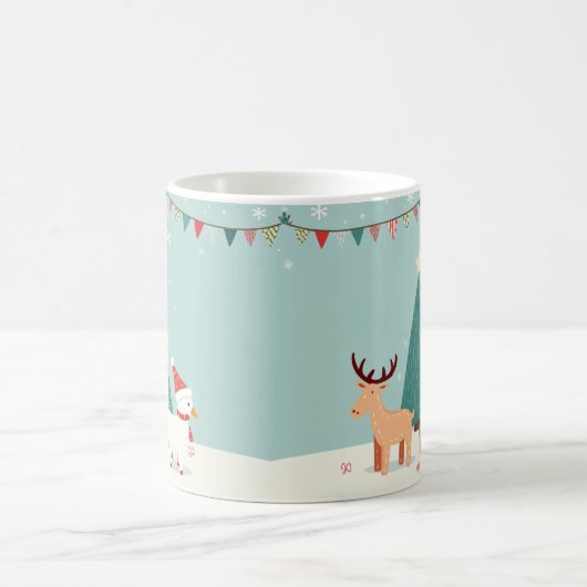 Weihnachtsfeier Tasse (Mittel)