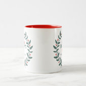Weihnachtsfeier Tasse mit Namen (Mittel)