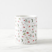 Weihnachtsfeier Tasse mit Red Berry Bouquet (Mittel)