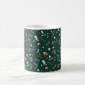 Weihnachtsfeier Tasse mit Red Berry Bouquet (Mittel)