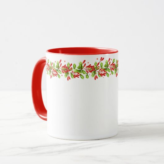 Weihnachtsfeier Tasse Tasse (Vorderseite Links)
