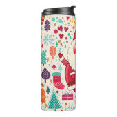 Weihnachtsfeier Thermosbecher (Nach links gedreht)