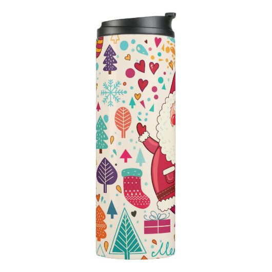 Weihnachtsfeier Thermosbecher (Nach links gedreht)