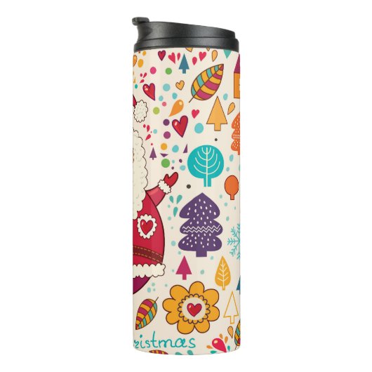 Weihnachtsfeier Thermosbecher (Nach rechts gedreht)