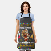 Weihnachtsfeier Tri-Blend-Shirt Schürze (Getragen)