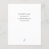 Weihnachtsfeier und Candle Holiday Party (Rückseite)