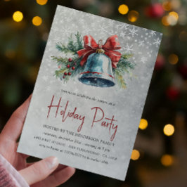 Weihnachtsfeier und Pinienbrunnen Feiertag Einladung