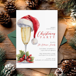 Weihnachtsfeier-Urlaubs-Cocktail  Einladung