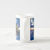 Weihnachtsfeier, Vintage Tasse (Rückseite)