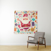 Weihnachtsfeier Wandteppich (Beispiel)