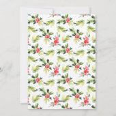 Weihnachtsfeier Weihnachten (Rückseite)