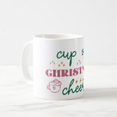 Weihnachtsfeier - Weihnachten Kaffeetasse (Vorderseite Links)