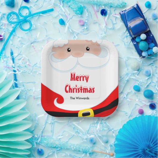 Weihnachtsfeier Weihnachten Pappteller (Party)