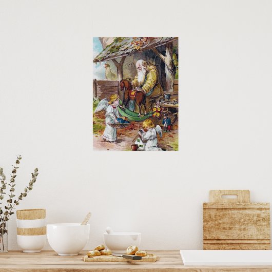 Weihnachtsfeier Weihnachten Poster (Küche)