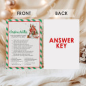 Weihnachtsfeier Weihnachten Rätsel-Spiel