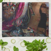 Weihnachtsfeier Weihnachten Weihnachtsfeiertag Geschirrtuch (Gefaltet)