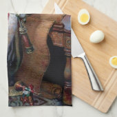 Weihnachtsfeier Weihnachten Weihnachtsfeiertag Geschirrtuch (Viertel Falte)