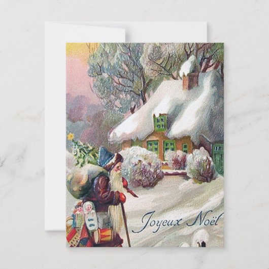 Weihnachtsfeier Weihnachten Weihnachtsfeiertag Mitteilungskarte (Vorderseite)