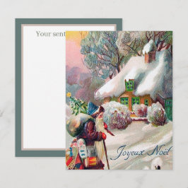 Weihnachtsfeier Weihnachten Weihnachtsfeiertag Mitteilungskarte