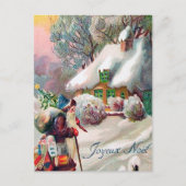 Weihnachtsfeier Weihnachten Weihnachtsfeiertag Postkarte (Vorderseite)