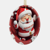 Weihnachtsfeier Weihnachts-Keramik Keramik Ornament (Rechts)