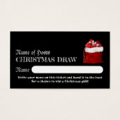 Weihnachtsfeier, Weihnachts-Party Raffle Tickets (Vorderseite)