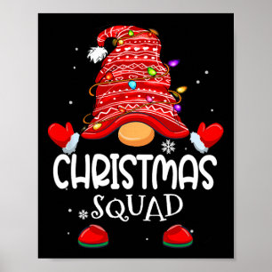 Weihnachtsfeier - Weihnachtsfamilie passt Weihnach Poster