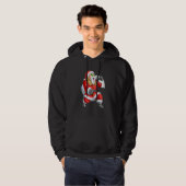 Weihnachtsfeier Weihnachtsfeiertag Kindermädchen K Hoodie (Vorne ganz)