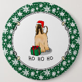 Weihnachtsfeier Weihnachtsmannmütze Afghanischer H Button (Vorderseite)