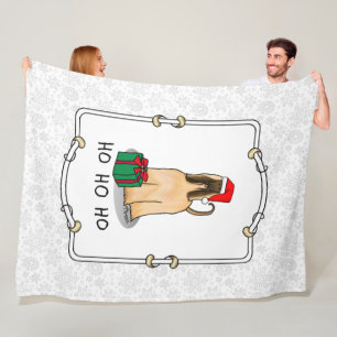 Weihnachtsfeier Weihnachtsmannmütze Afghanischer H Fleecedecke