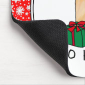 Weihnachtsfeier Weihnachtsmannmütze Afghanischer H Mousepad (Ecke)