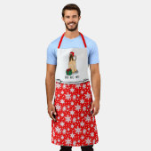 Weihnachtsfeier Weihnachtsmannmütze Afghanischer H Schürze (Getragen)