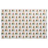 Weihnachtsfeier Weihnachtsmannmütze Afghanischer H Stoff (Fat Quarter (45,7 x 55,9 cm))