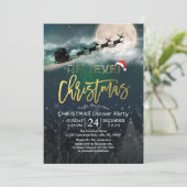 Weihnachtsfeier Weihnachtsmannmütze Rentier Sleigh (Stehend Vorderseite)