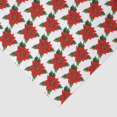 Weihnachtsfeier Weihnachtspoinsettia gekachelt Seidenpapier (Ausschnitt)