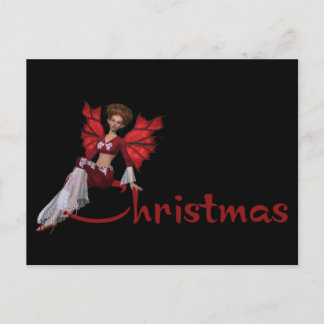 Weihnachtsfeier - Weihnachtspostkarte Feiertagspostkarte