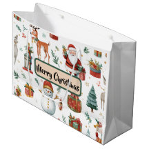 Weihnachtsfeier Whimsical Geschenktasche