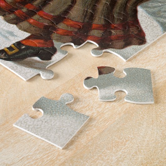 Weihnachtsfeier Wilhelm Larsen Puzzle (Seite)