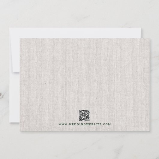 Weihnachtsfeier Wreath Poinsettia Dankeskarte (Rückseite)