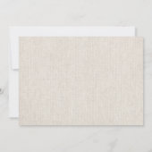 Weihnachtsfeier Wreath Poinsettia Einladung (Rückseite)