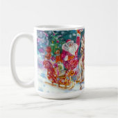 Weihnachtsfeierabend mit dem magischen Pferdeschli Kaffeetasse (Links)