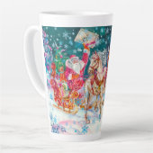 Weihnachtsfeierabend mit dem magischen Pferdeschli Milchtasse (Linke Ecke)