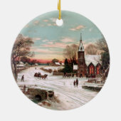 Weihnachtsfeierabend Ornament (Hinten)