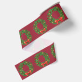Weihnachtsfeiergeschenk Ribbon Ripsband (Rückseite)