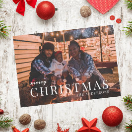 Weihnachtsfeierkarte Feiertagskarte